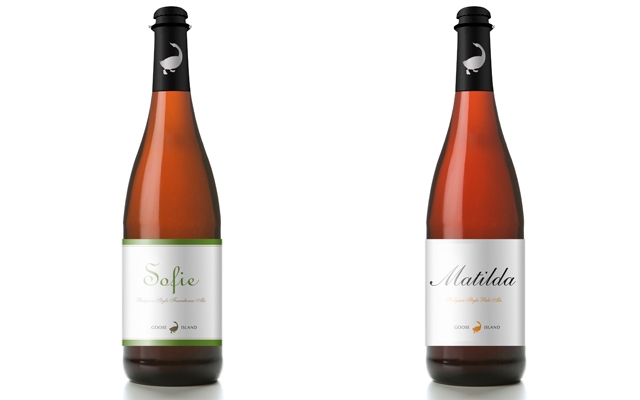 Goose Island ales (Sofie and Matilda) are now available at the LCBO (Photo credit: Goose Island)