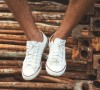 Above: Learn how to clean your white Converse shoes (Photo: Shutterstock/Rock and Wasp)