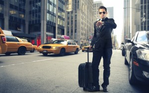 Quick tips for making smarter food choices on business trips (Photo: ollyy)