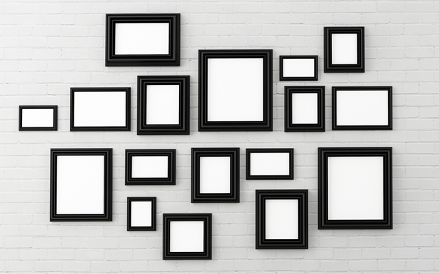 Above: Hang the perfect art gallery wall in your home (Photo: harper kt/Shutterstock)