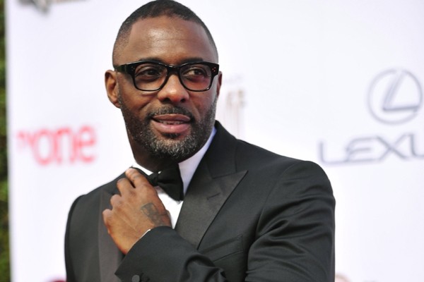 Above: Idris Elba suits up for the red carpet.