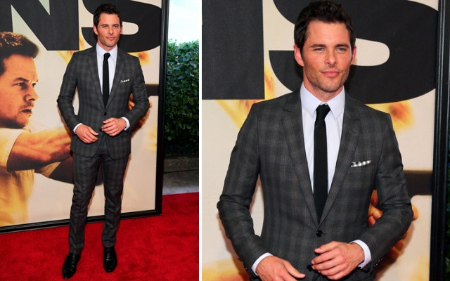 James Marsden at the 2 Guns premiere in NYC