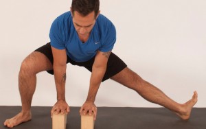 Learn how to perform an adductor/groin stretch (Photo credits: Glenn Gebhardt)