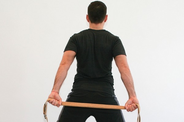 Jock Yoga Tutorial: Learn a new hamstring and shoulder stretch (Photo credits: Glenn Gebhardt)