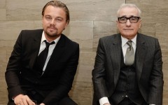 Above: Leonardo DiCaprio and Martin Scorsese are two living legends