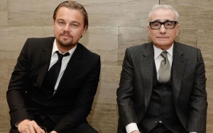 Above: Leonardo DiCaprio and Martin Scorsese are two living legends