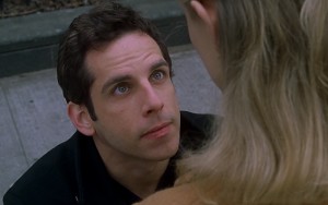 Above: Greg's elaborate marriage proposal in 'Meet The Parents" was interrupted by a phone call from his girlfriend’s sister, who says that she just got engaged