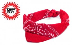 Guess what? Your new scarf this season is a bandana