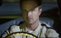 Above: Aaron Paul steps into the driver's seat as Tobey Marshall in Need For Speed