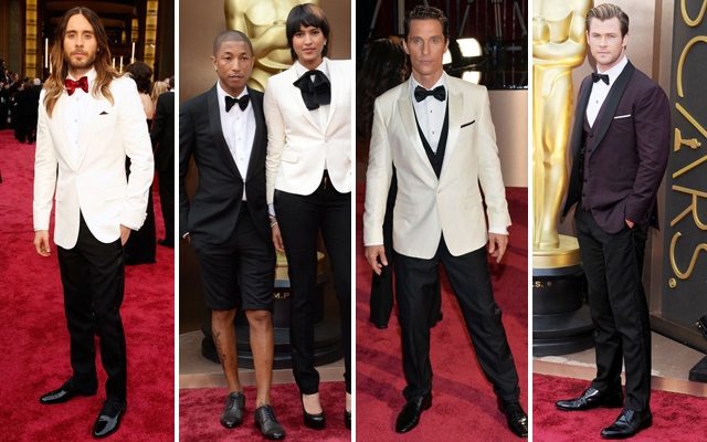 Oscar 2014: Men On The Red Carpet
