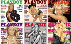 Pam Anderson's Playboy covers (Credit: Playboy)