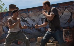 Above: David Belle and Paul Walker star in 'Brick Mansions', in theatres April 25th.