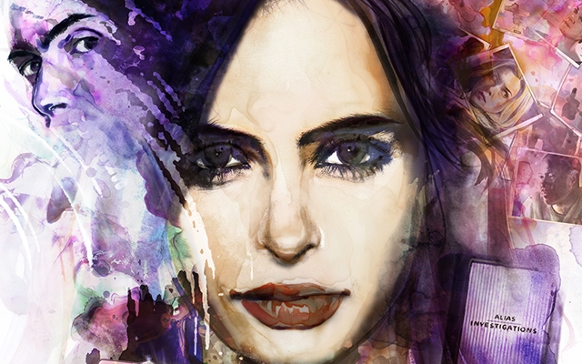 Above: Marvel's Jessica Jones begins screening on Netflix on November 20th