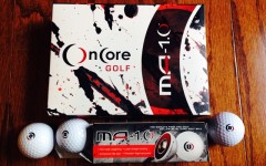 Above: OnCore Golf's MA 1.0 Golf Balls