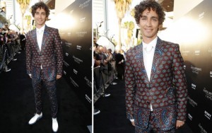 Robert Sheehan at the 'The Mortal Instruments: City of Bones' LA premiere