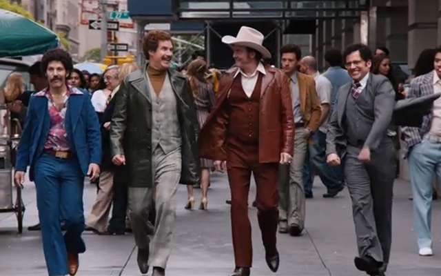 The first full trailer for "Anchorman: The Legend Continues" has just landed online (Screen capture: YouTube)