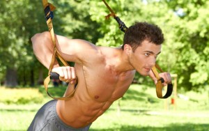 Want to take your work out outside? Attach TRX straps to a strong tree branch