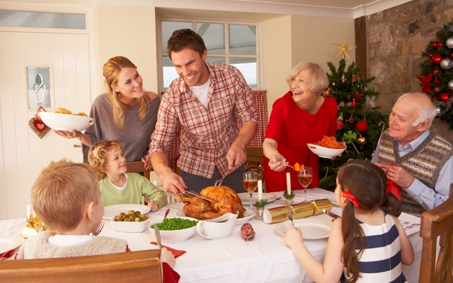 Above: Learn how to survive the first Christmas with your significant other's family