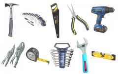 Above: From pliers to cordless drill and bits, you need these tools to complete any basic home repair