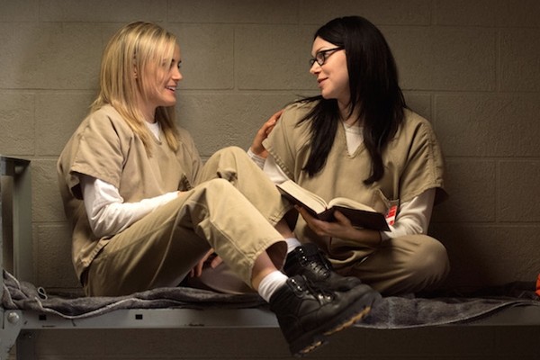 Above: The third season of 'Orange Is the New Black' hits Netflix on June 12th