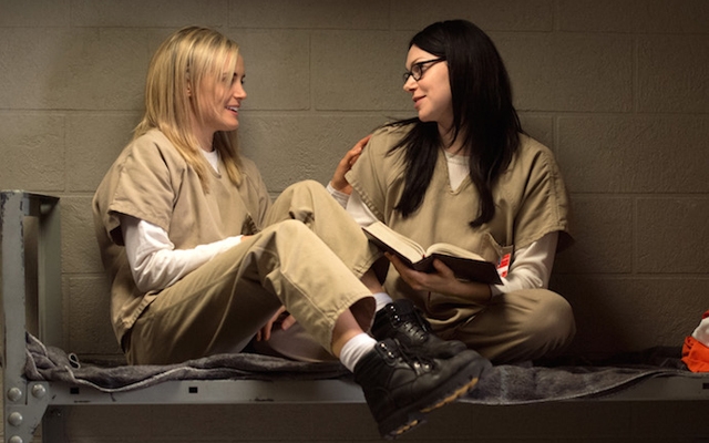 Above: The third season of 'Orange Is the New Black' hits Netflix on June 12th