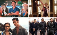 Above (clockwise): Road House, Step Up, Ocean's 12 and She's All That top our list of bad movies we absolutely love
