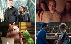 Above (clockwise): Minority Report, Scream Queens, Wicked City, and The Muppets