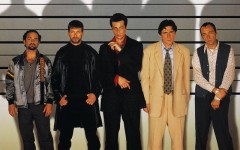 Above: Two decades ago, director Bryan Singer and screenwriter Christopher McQuarrie brought us 'The Usual Suspects'