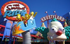 The Simpsons ride at Universal Studios Florida