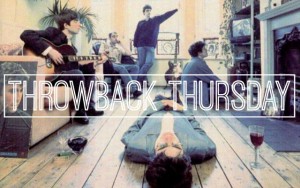 Above: The cover of Oasis' debut album 'Definitely Maybe,' released in August 1994