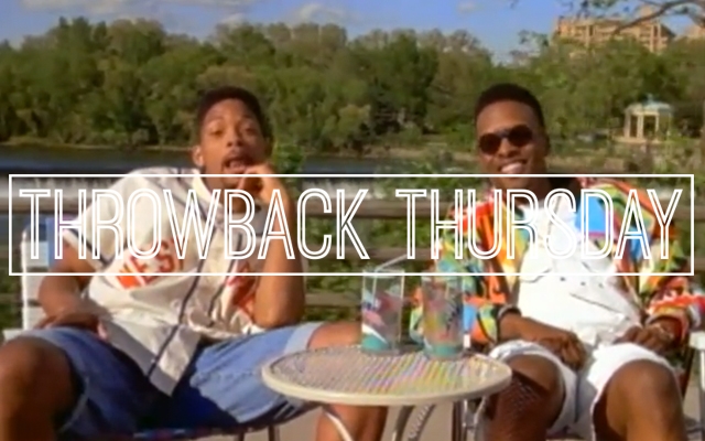 Above: The Fresh Prince and DJ Jazzy Jeff chill out in the 'Summertime' video