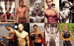 Follow these athletes online to get you motivated to head to the gym