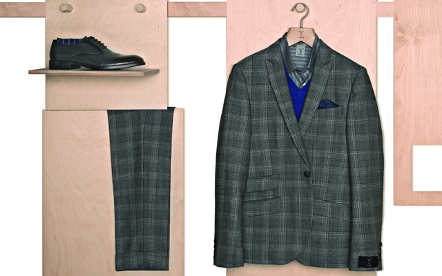 Above: Selections from Tristan's new high-end men's collection: Tristan Luxe