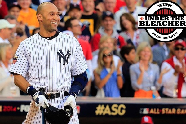 Above: Derek Jeter doesn't take the All-Star Game too seriously