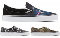 Above: Get your nerd on with the VANS x Star Wars collection