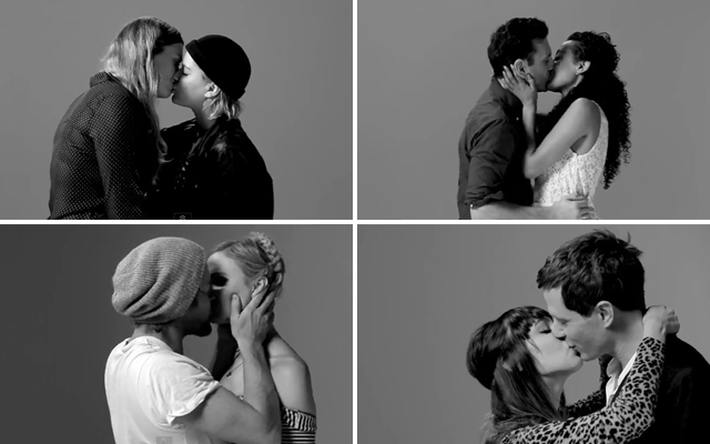 Would you let someone film your first kiss? (Screencapture: YouTube)