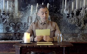 Watch Alan Cumming read everything that is put in front of him