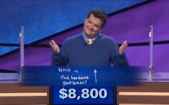 Above: Ari Voukydis gives the best Final Jeopardy answer ever