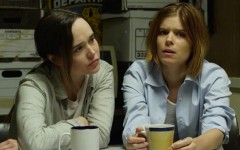 Above: Ellen Page And Kate Mara in Funny or Die's 'Tiny Detectives'