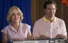 Above: Amy Poehler and Bradley Cooper star in 'Wet Hot American Summer'