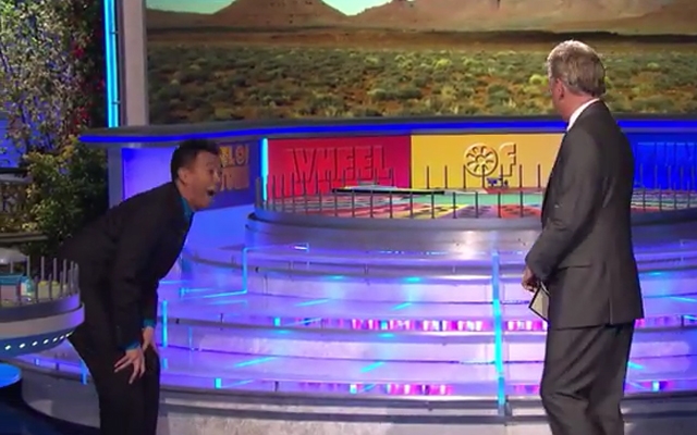 Above: 'Wheel of Fortune' contestant makes 'luckiest guess of a lifetime'