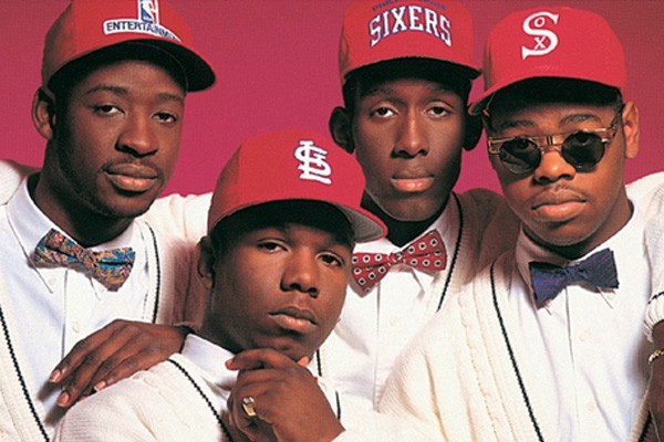Above: Boyz II Men in the '90s