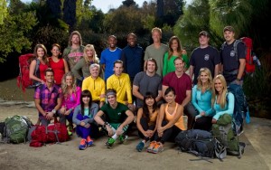 The cast of season 22 of The Amazing Race (Photo credit: Sonja Flemming/CBS)
