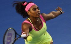 Above: Serena Williams