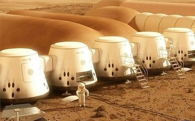 Above: 100 people have been shortlisted for the Mars One mission - a private trip by volunteers to Mars - which is being funded by a TV reality show.