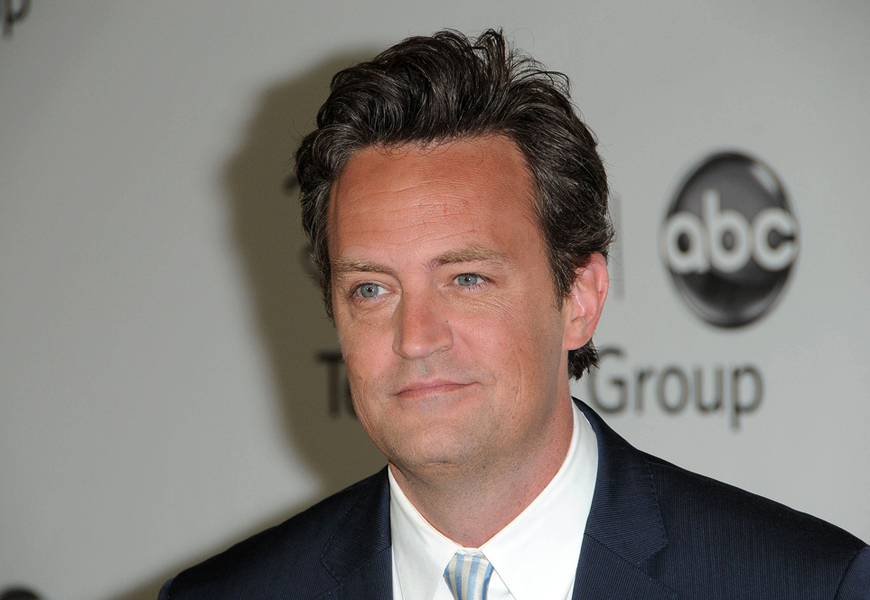Above: 'Friends' star Matthew Perry has battled with substance abuse, including alcohol and Vicodin