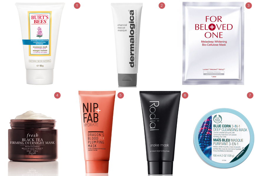 Above: 7 must-have face masks that every man should try