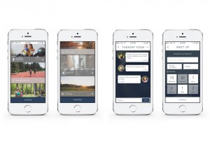 Above: Toronto-based startup Whistle is helping people find compatible workout partners