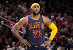 Above: With Cleveland struggling to find cohesion, should “King James” abdicate the throne take on a more complimentary role?