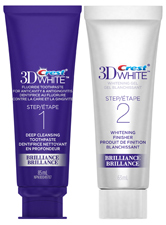 Crest 3D Brilliance 2 Step Toothpaste